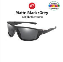 Load image into Gallery viewer, NEW Photochromic Sunglasses - Matte Black Sports, Colour Changing Sunglasses