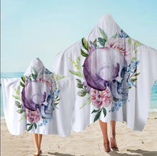 Laden Sie das Bild in den Galerie-Viewer, Adults &amp; Kids Assorted Colourful Hooded Microfiber Towel
