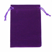Load image into Gallery viewer, 50Pcs/lot - 4 sizes -  Colourful Velvet Jewellery Drawstring Pouches/Gift Bags