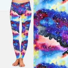 Load image into Gallery viewer, Beautiful Assorted Galaxy Patterned High Waist Leggings
