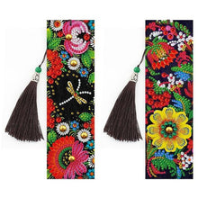 Load image into Gallery viewer, 2PCS/Set DIY Decorative Diamond Painting Bookmarks With Tassel