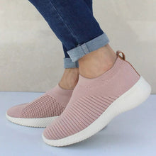 Load image into Gallery viewer, Womens Knitted Sock Sneakers - Slip On Flat Shoes
