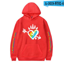 Load image into Gallery viewer, LGBTQI+ Rainbow PROUD Written &amp; Lips Hoodies