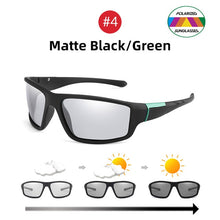 Load image into Gallery viewer, NEW Photochromic Sunglasses - Matte Black Sports, Colour Changing Sunglasses