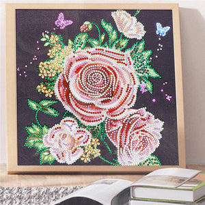 DIY Assorted Dazzling Diamond Paintings With Rhinestone Crystals