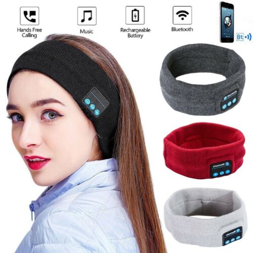 Wireless Bluetooth Stereo Headphones/Headband For Running, Sleep, Anytime