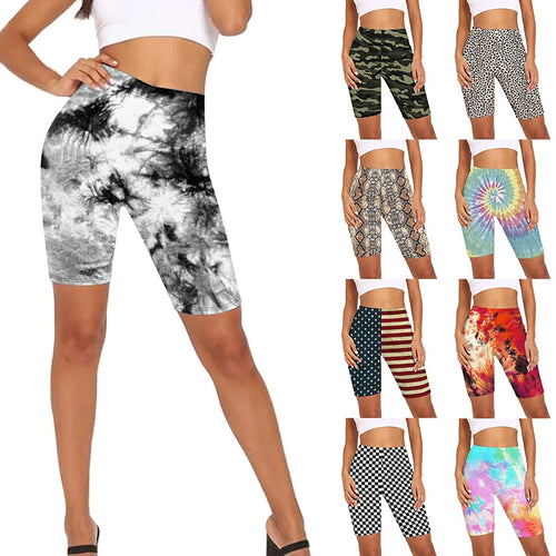 Womens Colourful Assorted Designs Printed Shorts