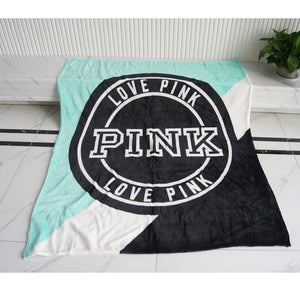 PINK Luxury Super Soft Throw Blankets