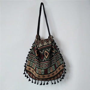 Vintage Bohemian Tassel/Fringe Shoulder Bags
