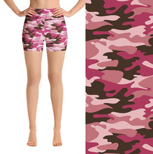 Laden Sie das Bild in den Galerie-Viewer, Ladies Assorted Camo Coloured Summer Shorts