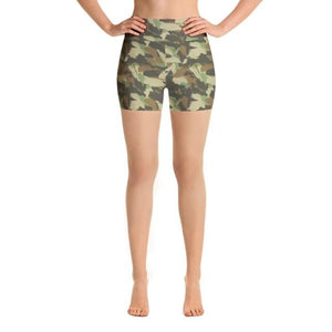 Ladies Assorted Camo Coloured Summer Shorts