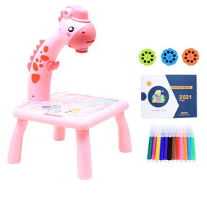 Mini LED Projector - Art Drawing Table for Children