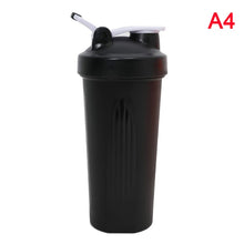 Load image into Gallery viewer, Colourful 600ml Protein Shaker - With Stirring Ball